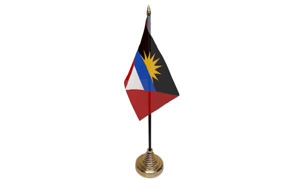 Antigua and Barbuda Table Flags